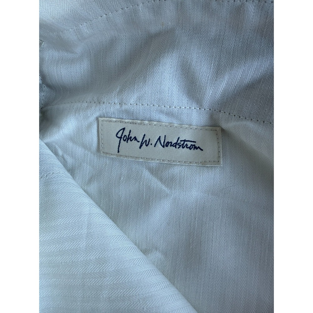 John W. Nordstrom Dress Pants Mens 36R Tan Beige Linen Pleated Old Money Classic - Picture 10 of 15